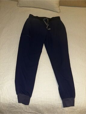 Figs navy blue size medium jogger scrub pants